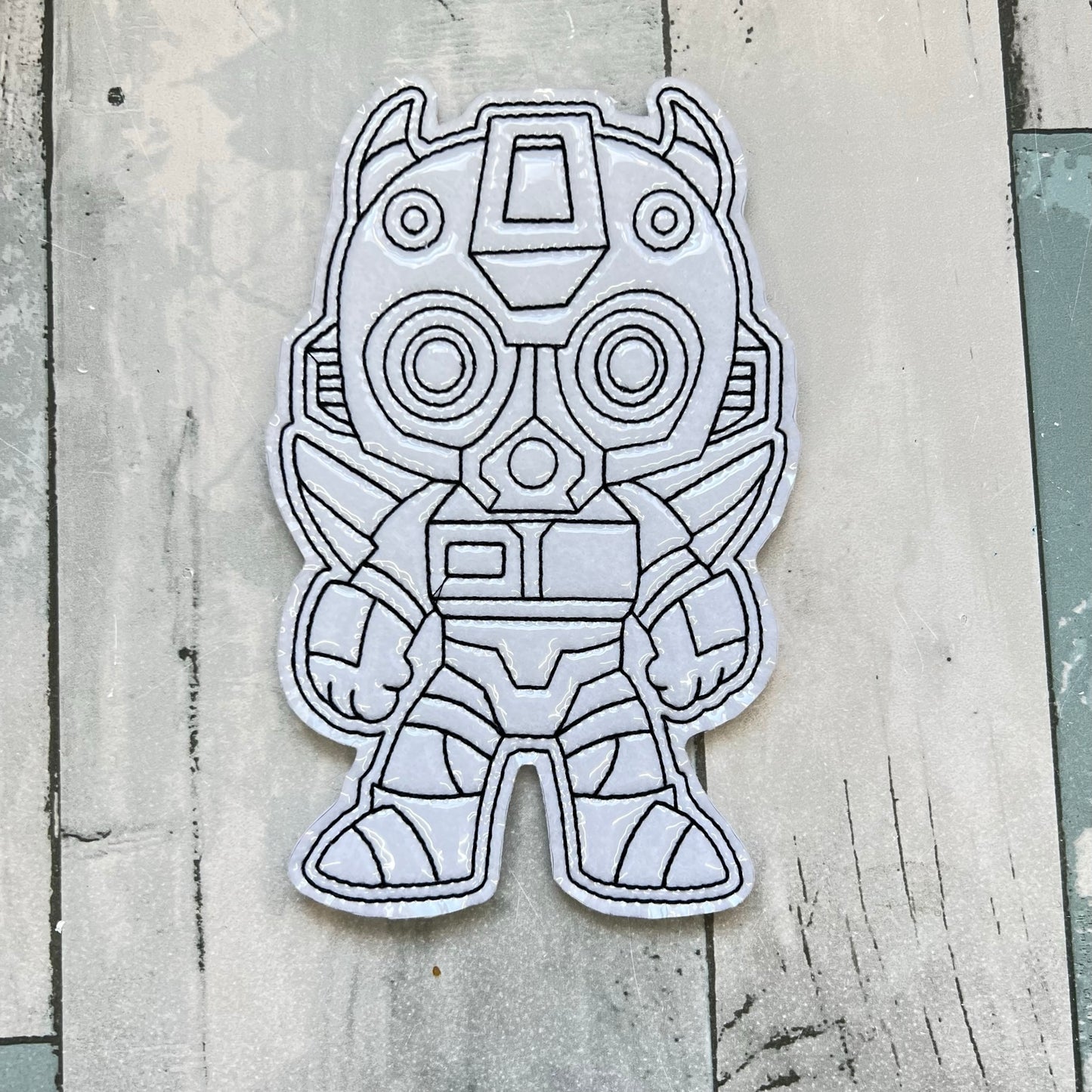 Robots In Disguise Colouring Dolls