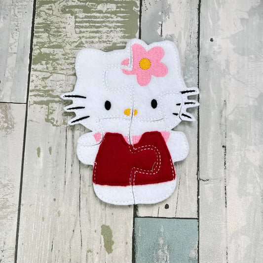 Hi Cat Felt Puzzle