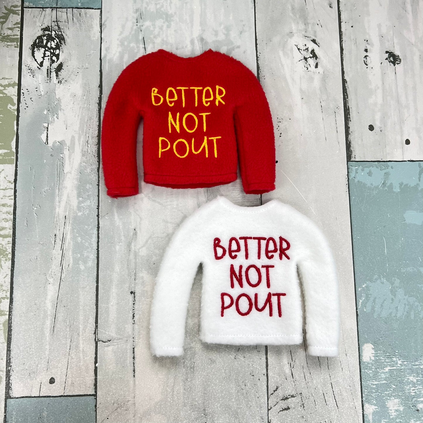 Better Not Pout Elf Sweater