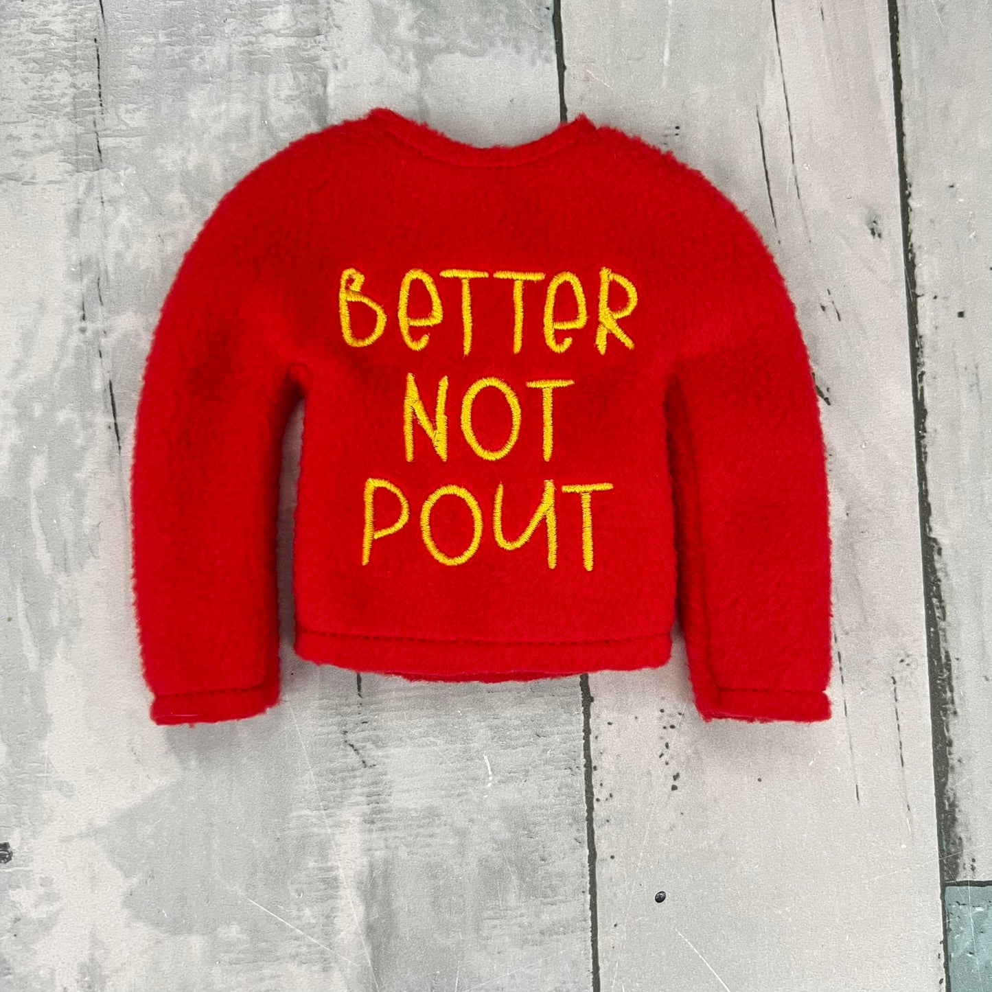 Better Not Pout Elf Sweater