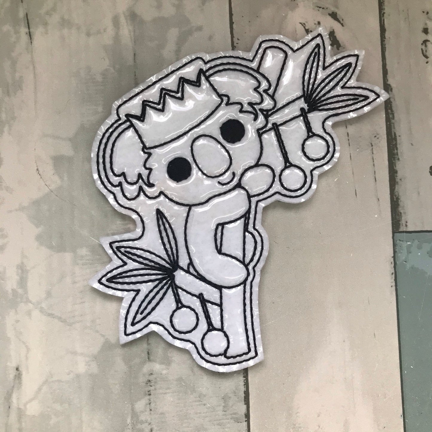 Christmas Koalas Colouring Dolls