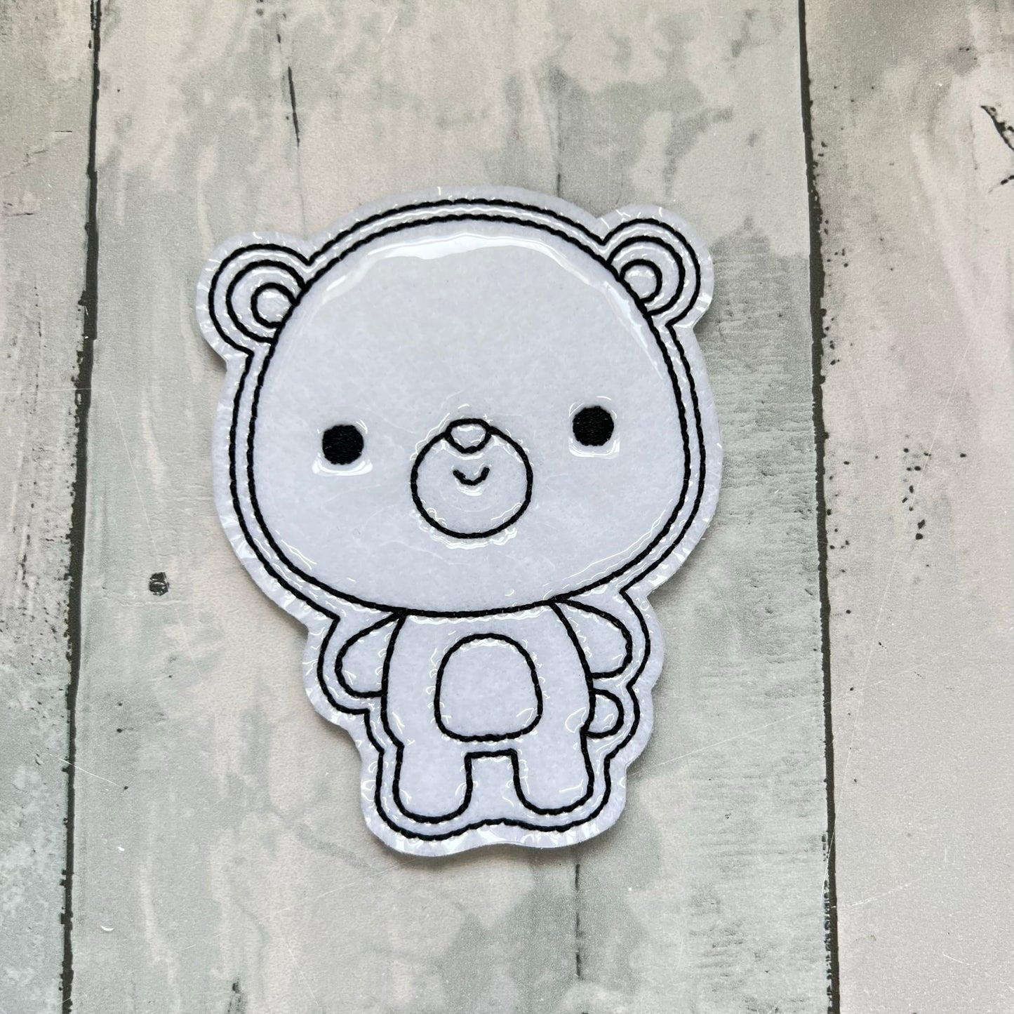 Woodland Animals (4x4 inch) Colouring Dolls