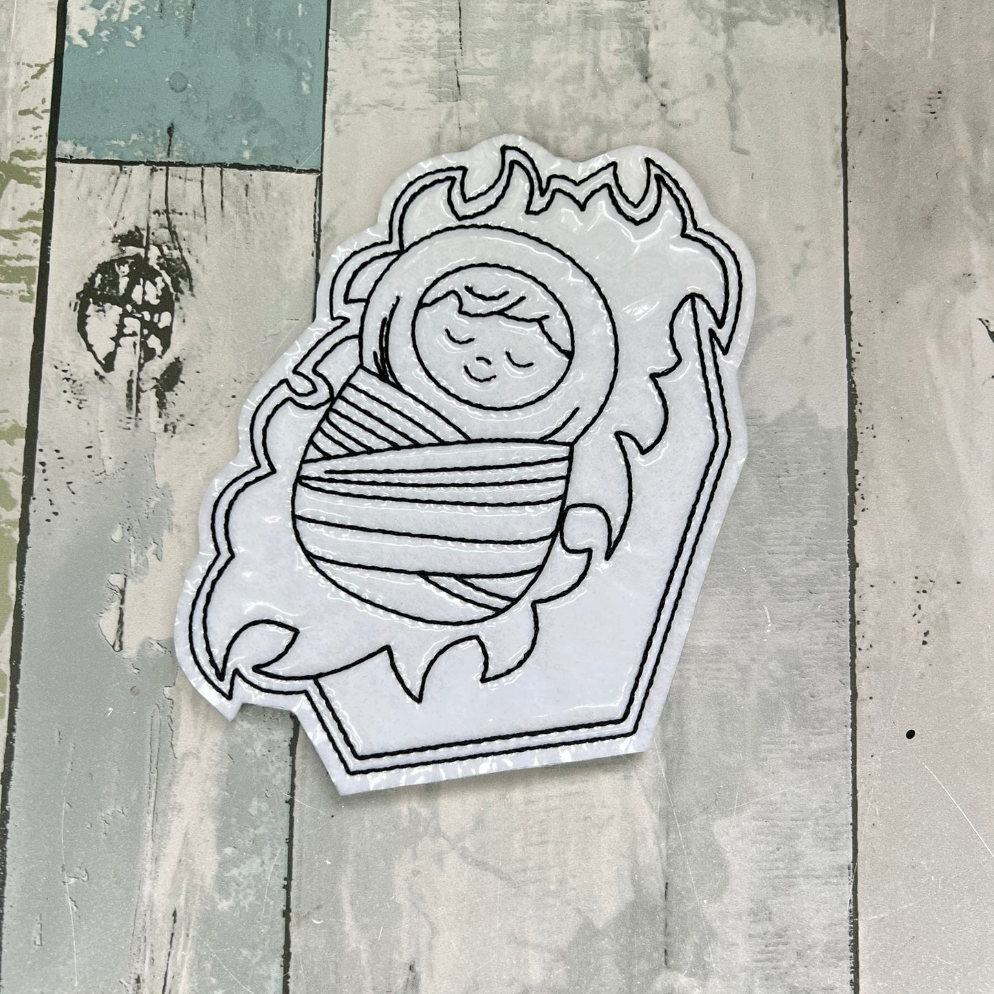 Nativity Colouring Dolls, Set #1