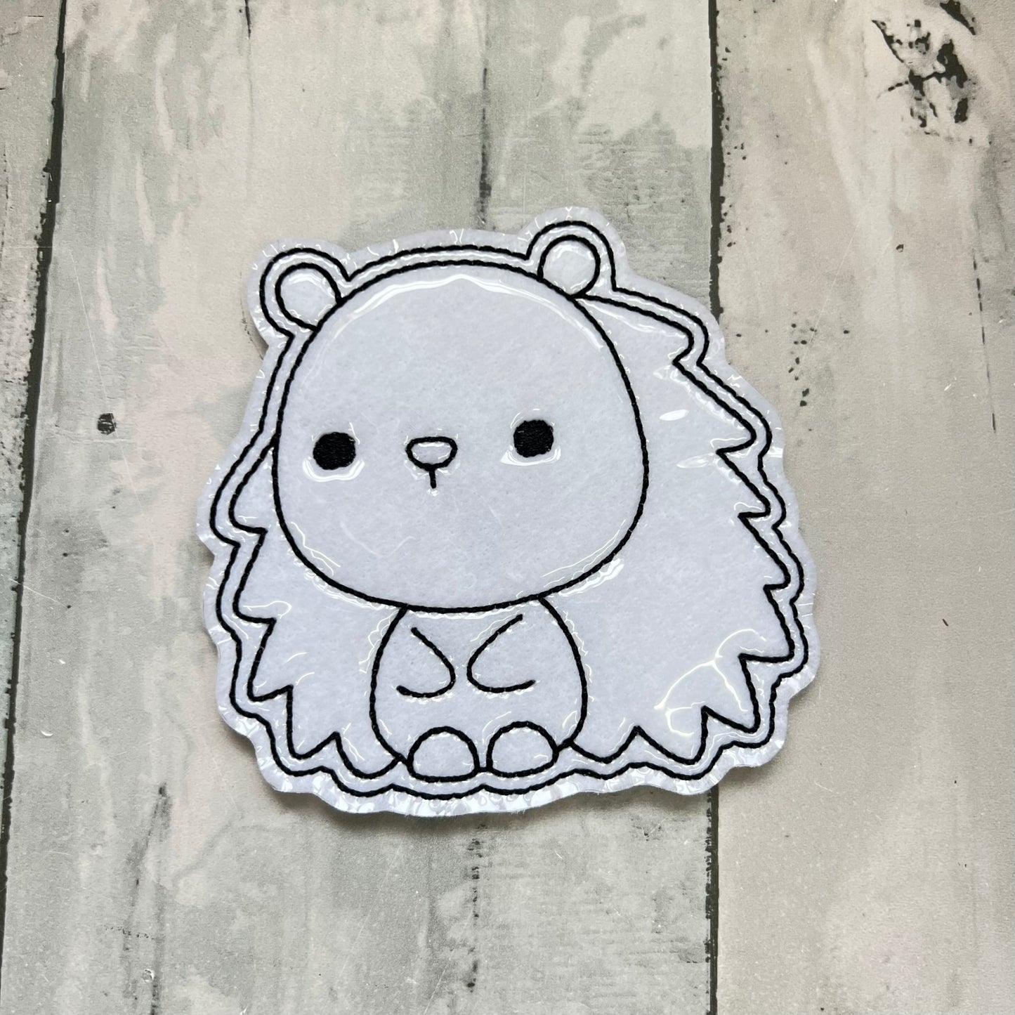Woodland Animals (4x4 inch) Colouring Dolls
