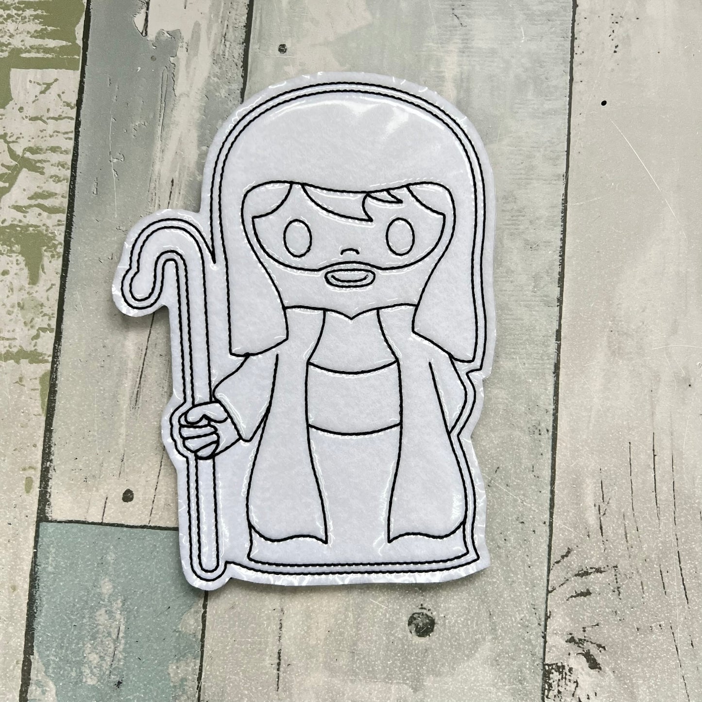 Nativity Colouring Dolls, Set #1