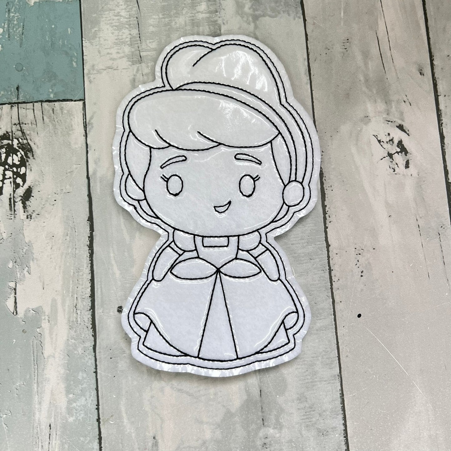 Princess Colouring Dolls, Set #1