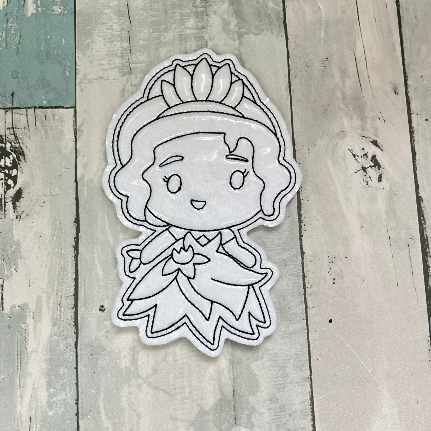 Princess Colouring Dolls, Set #1