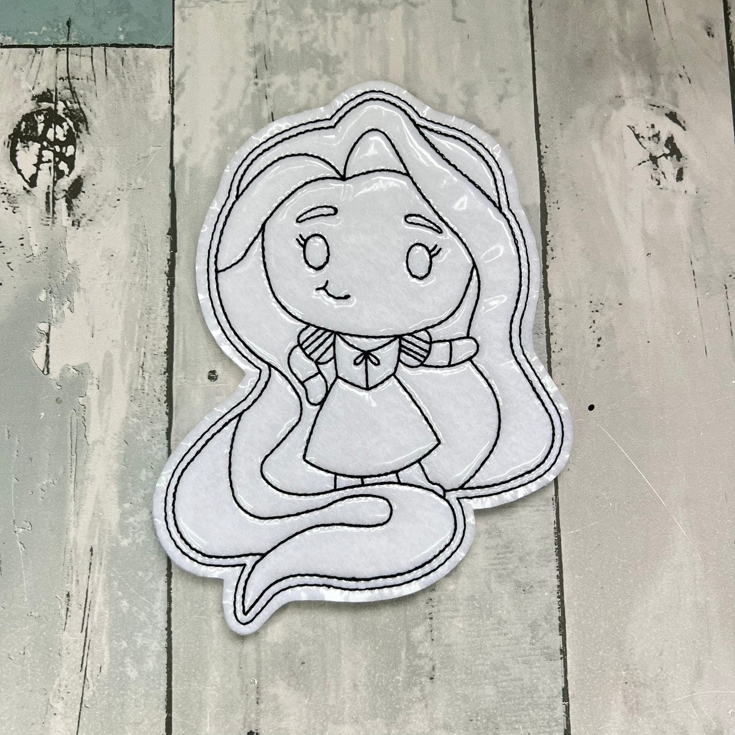 Princess Colouring Dolls, Set #1