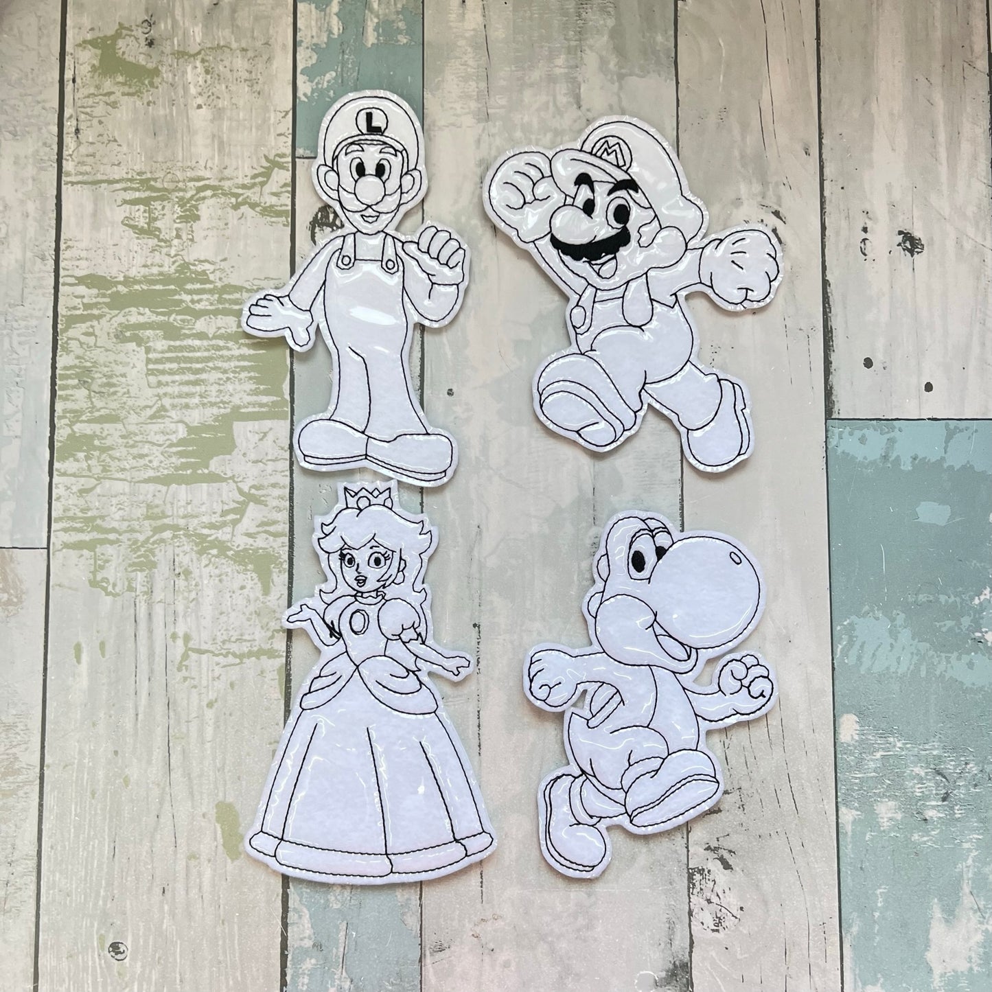 Plumber Family Set 3 Colouring Dolls