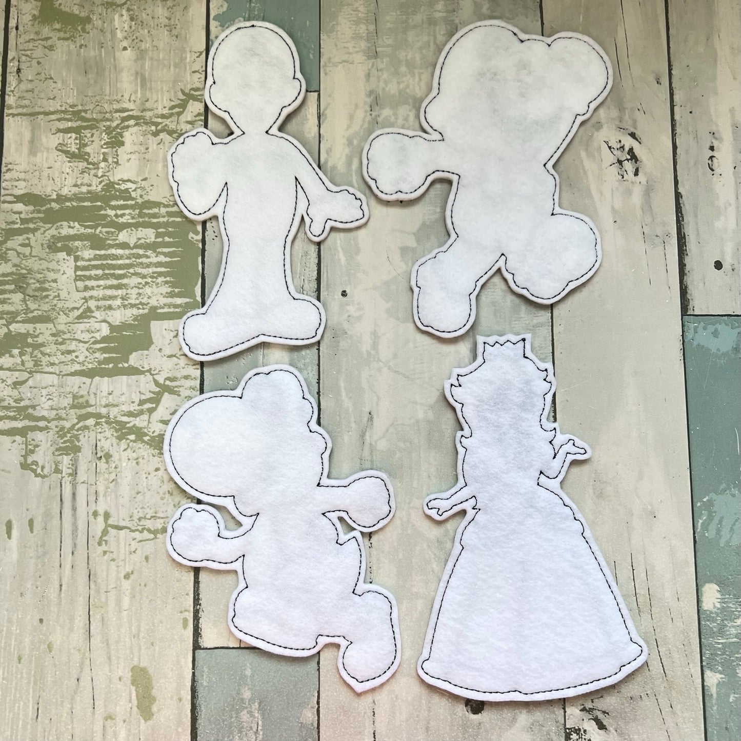 Plumber Family Set 3 Colouring Dolls