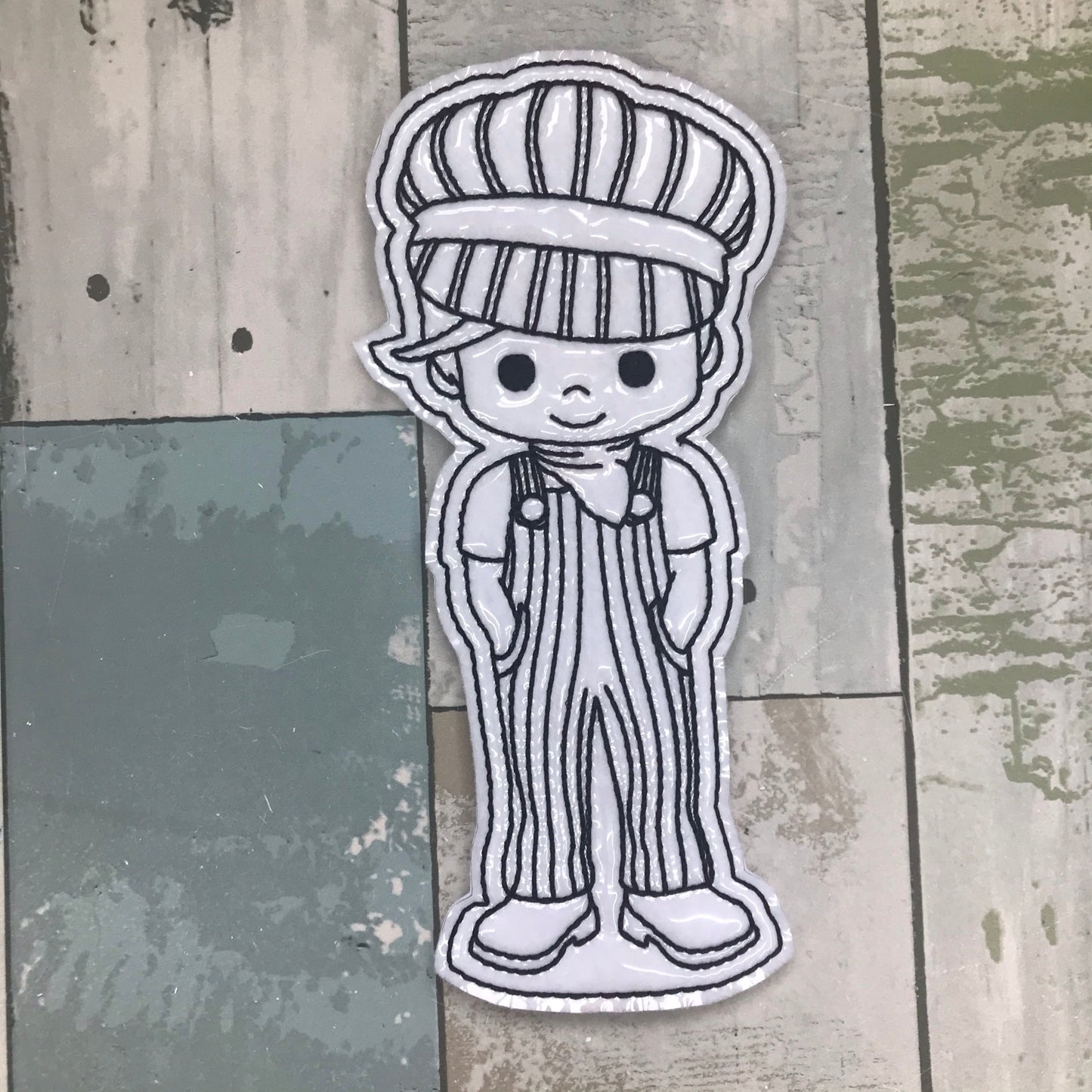 Train Colouring Dolls