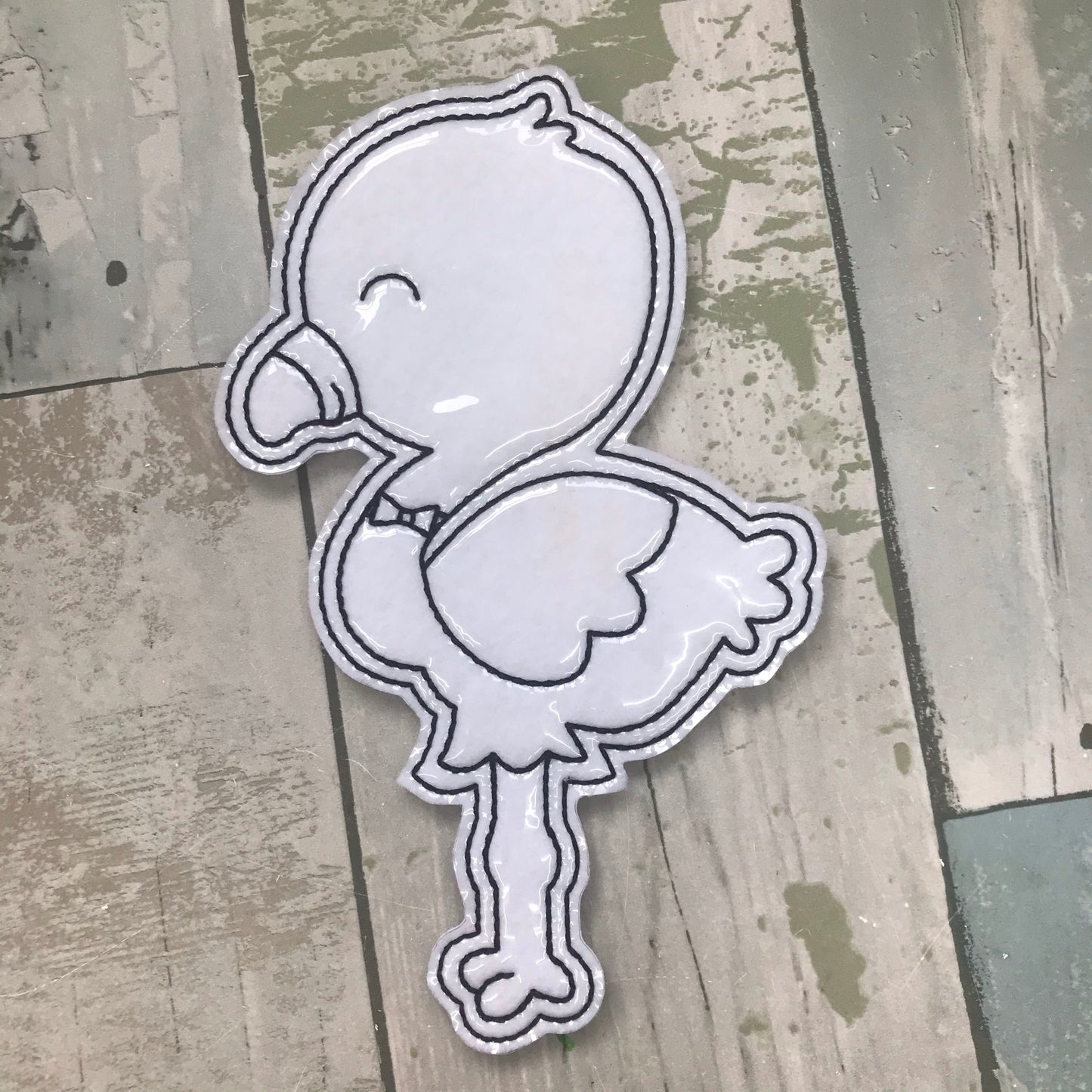 Flamingo Set 1 Colouring Dolls