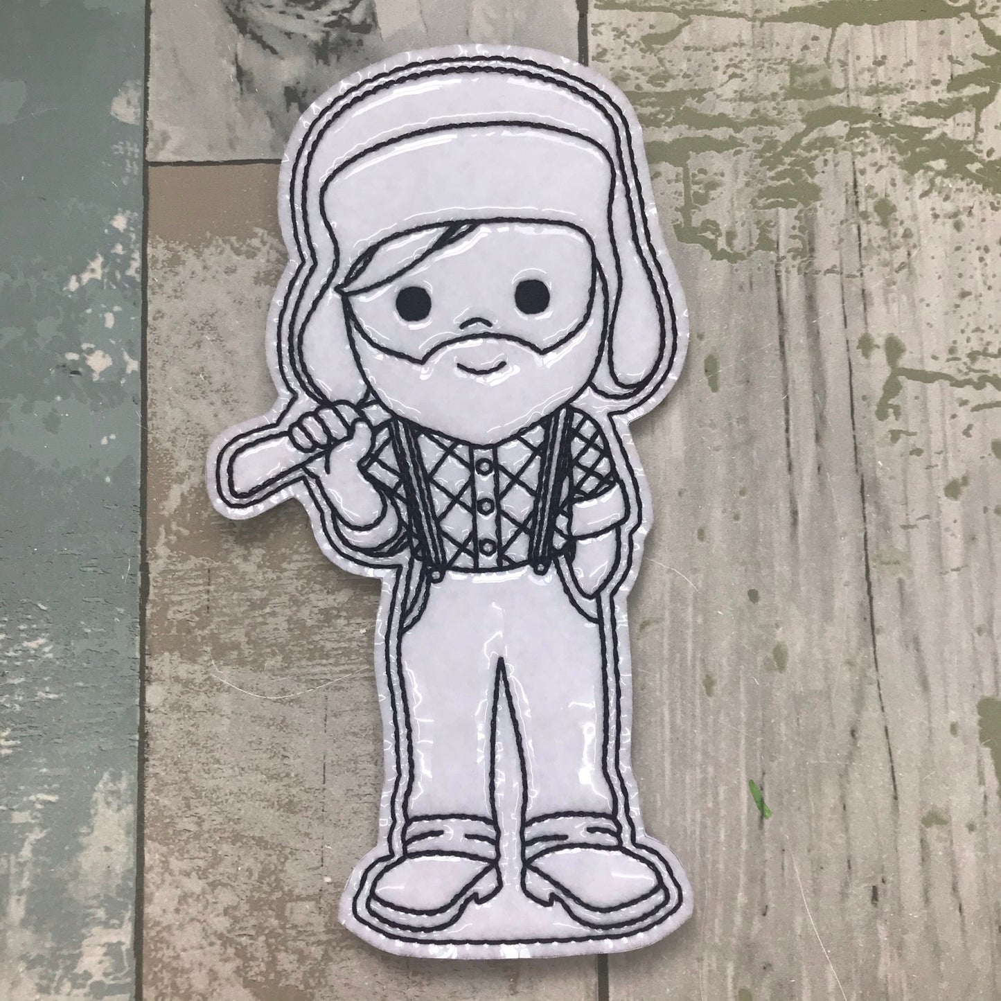 Going to Grandmas House Colouring Dolls