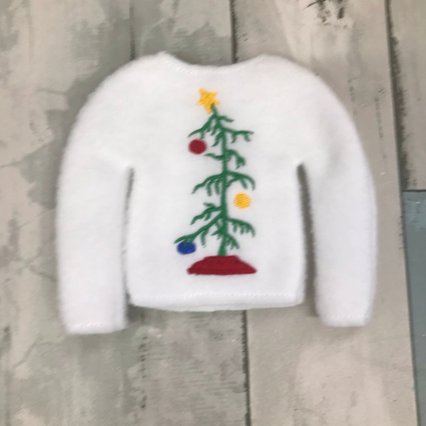 Mean Green Tree Elf Sweater