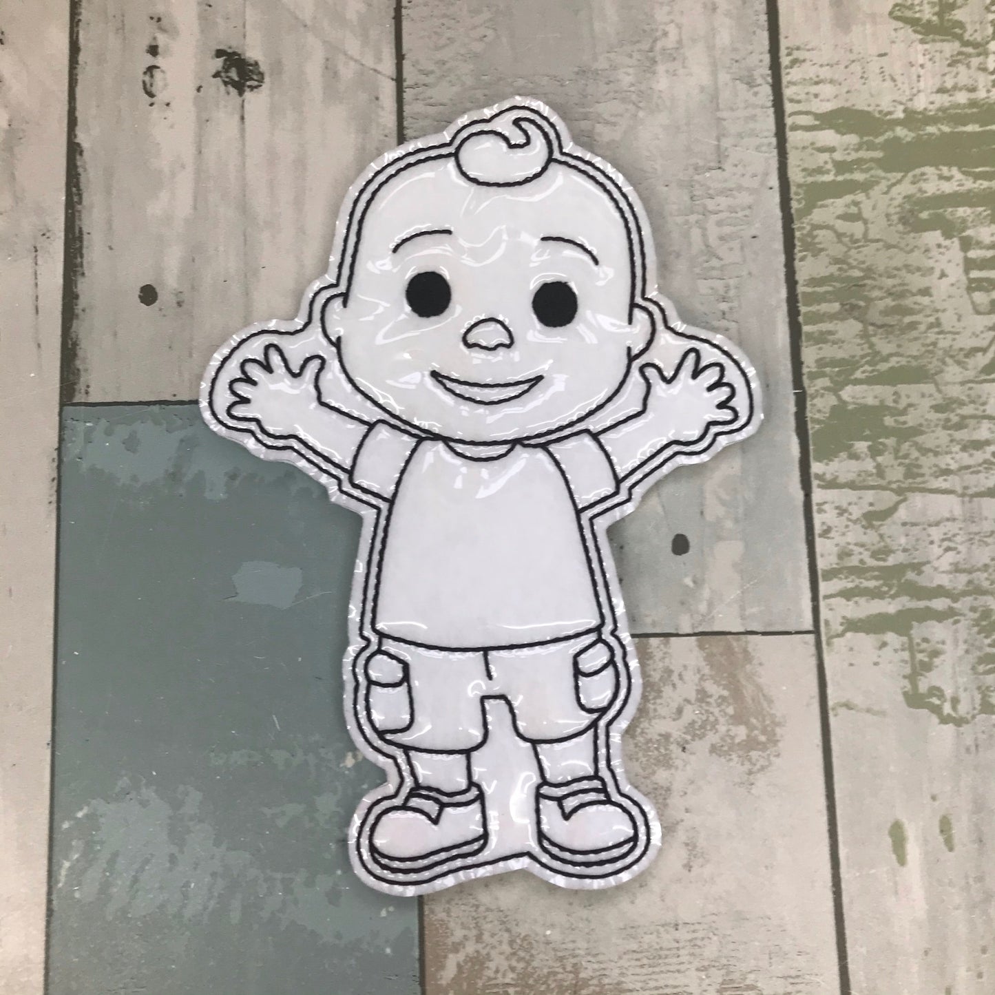 Nursery Rhyme Colouring Dolls