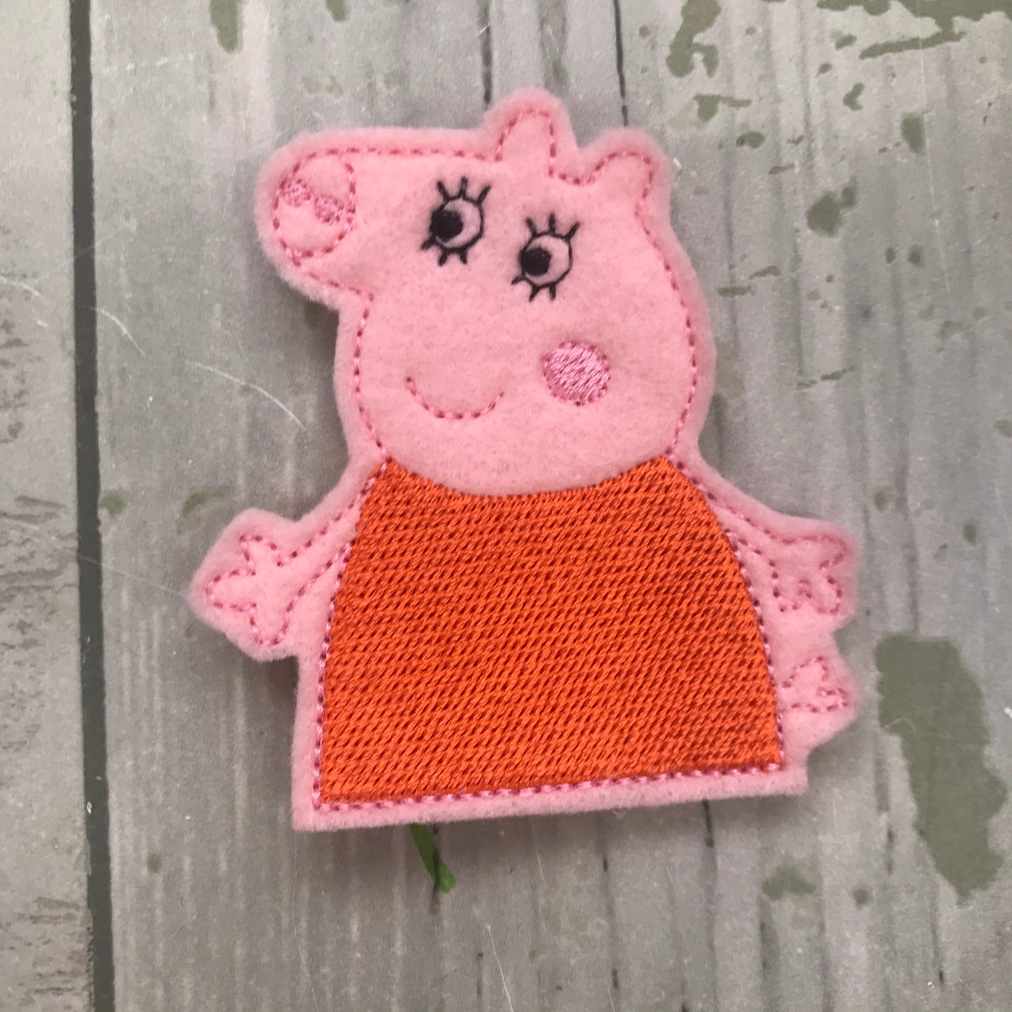British Swine Felt Finger Puppets