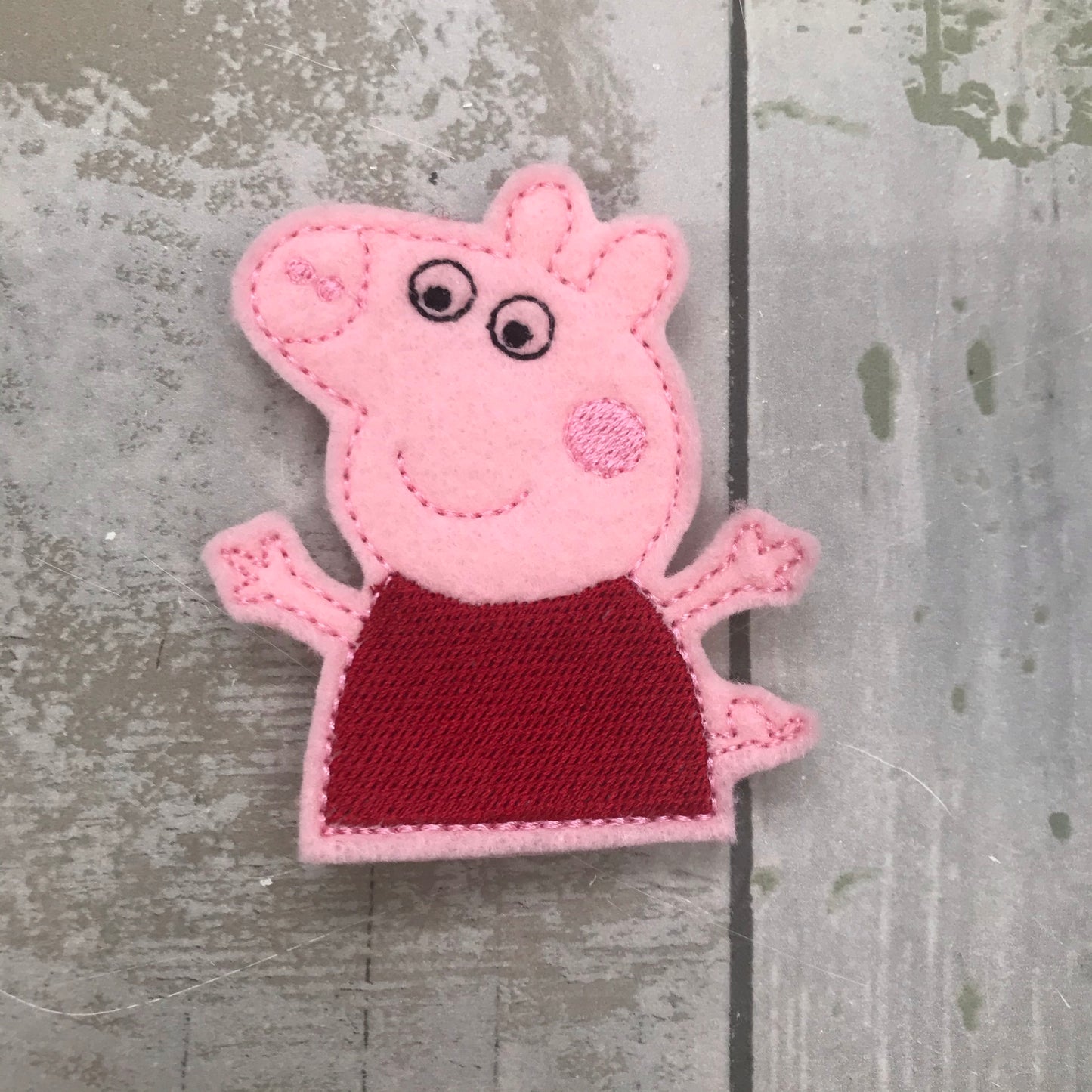 British Swine Felt Finger Puppets