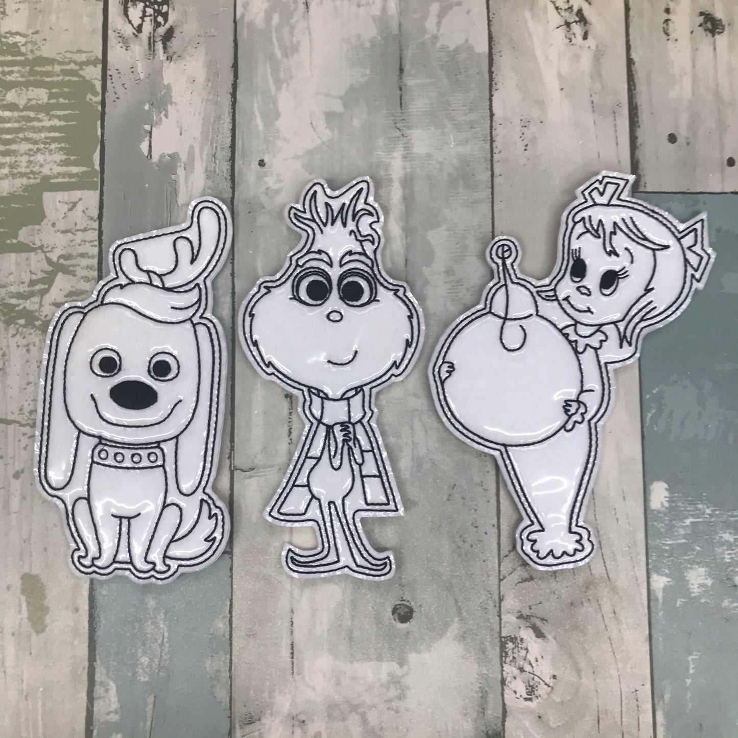 Mean Green Colouring Dolls
