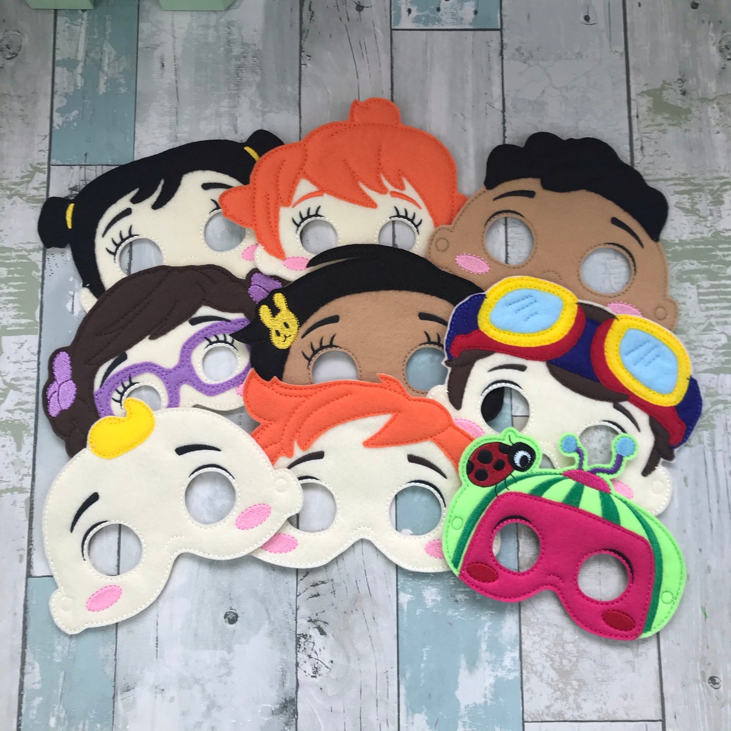 Nursery Rhyme Masks Felt Play Masks