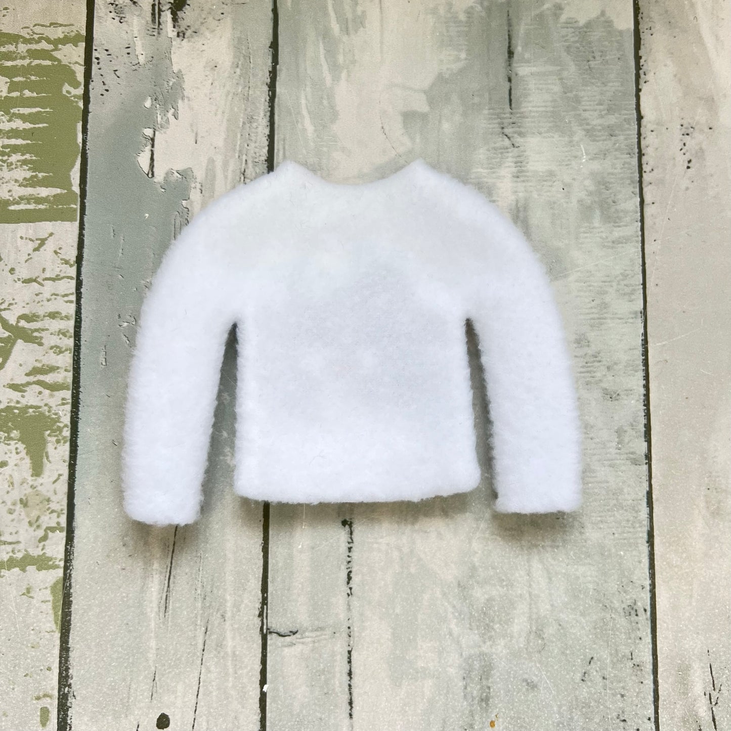 Red Lips Sketch Elf Sweater