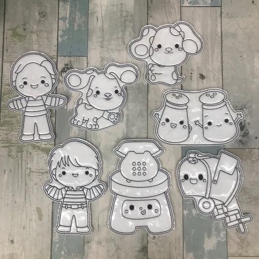 Puppy and Friends Colouring Dolls