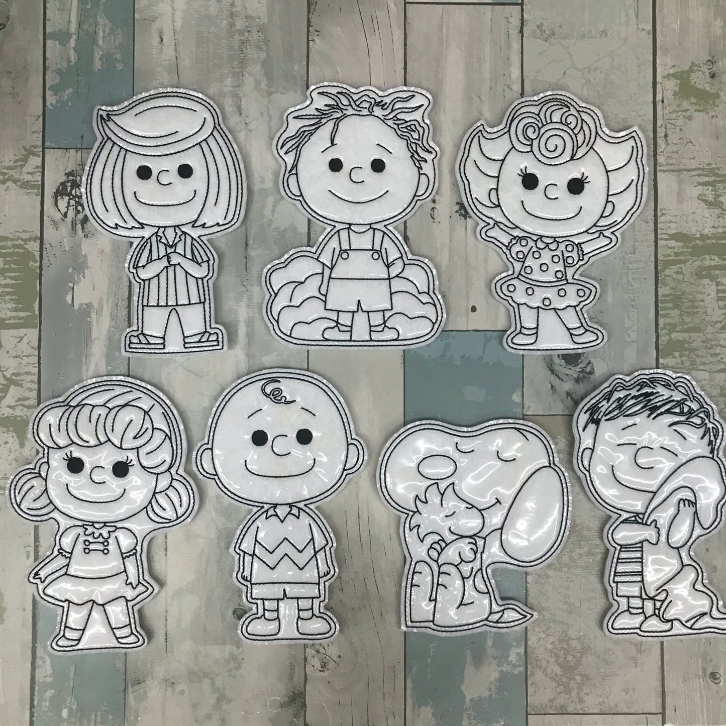 Friendly Gang Colouring Dolls