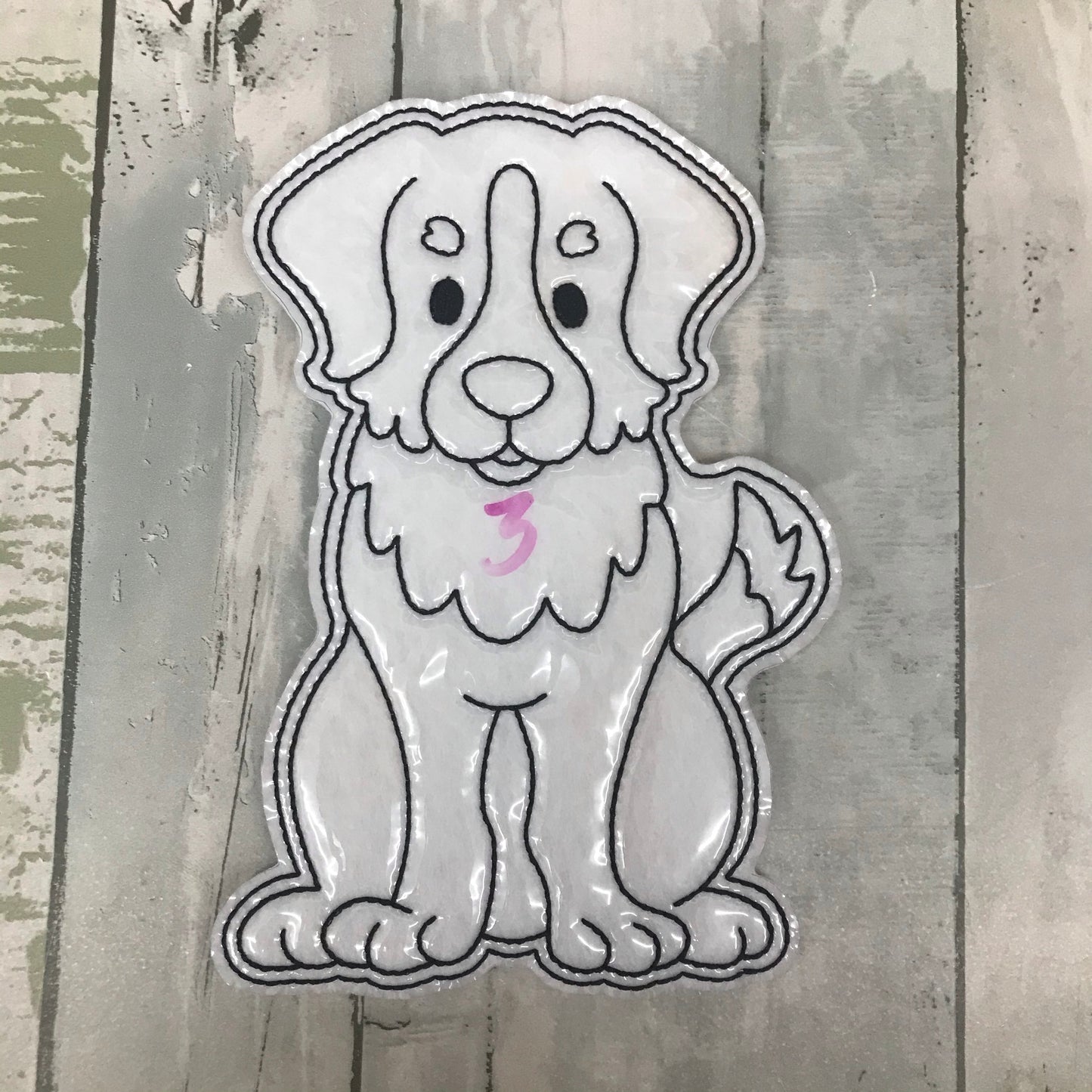 Dogs Set 2 Colouring Dolls