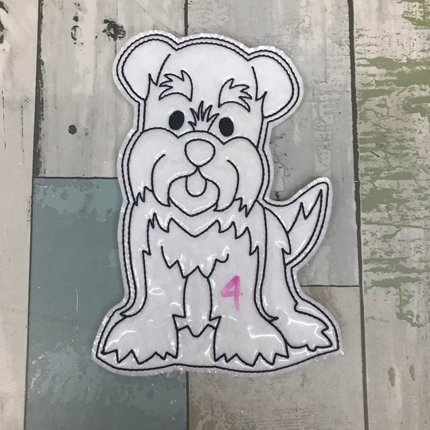 Dogs Set 2 Colouring Dolls