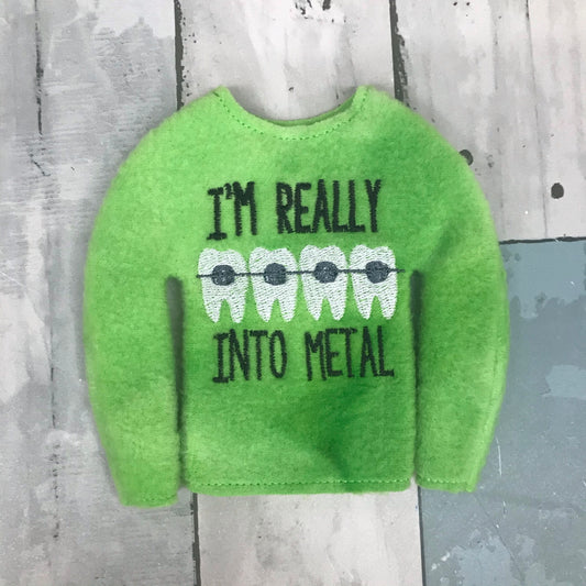 I'm Really into Heavy Metal Elf Sweater