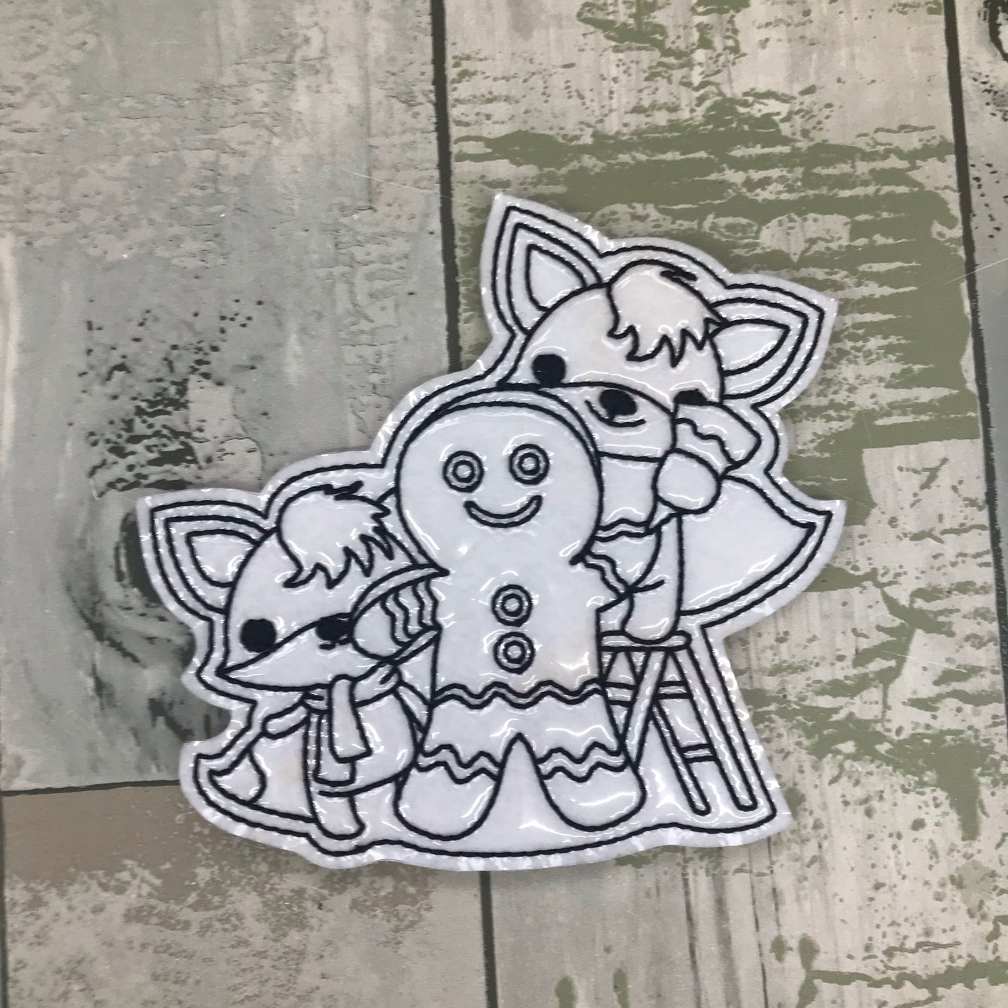 Christmas Animal Fun Colouring Dolls