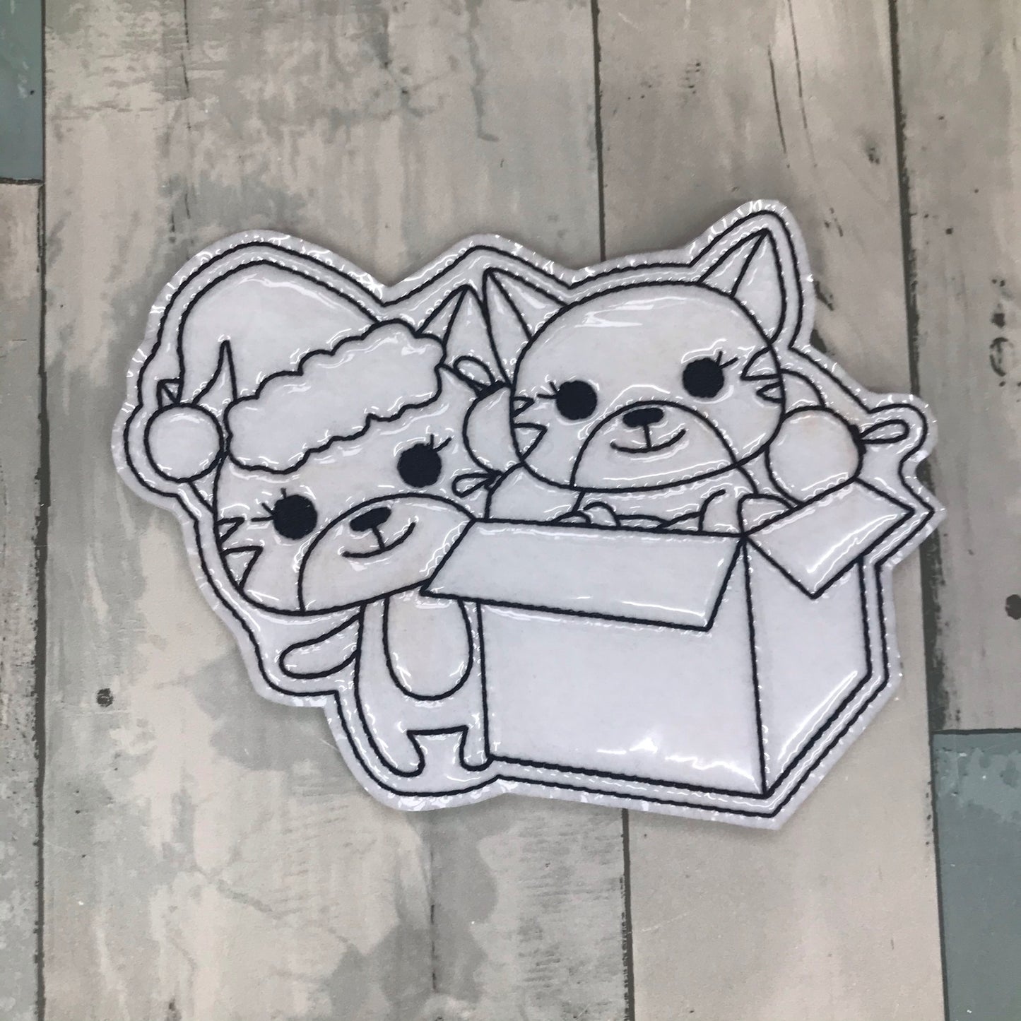 Christmas Animal Fun Colouring Dolls
