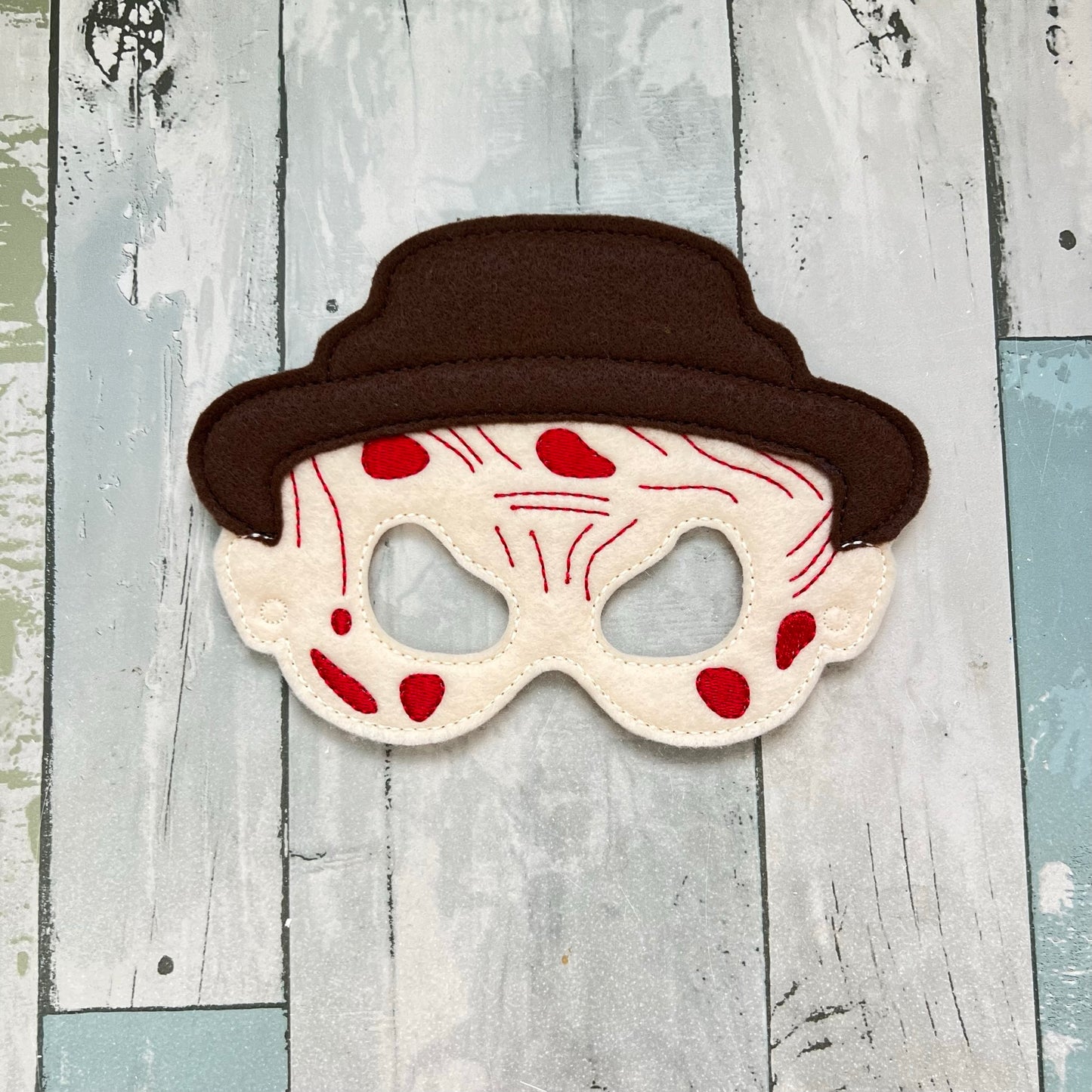 Evil People Felt Play Masks