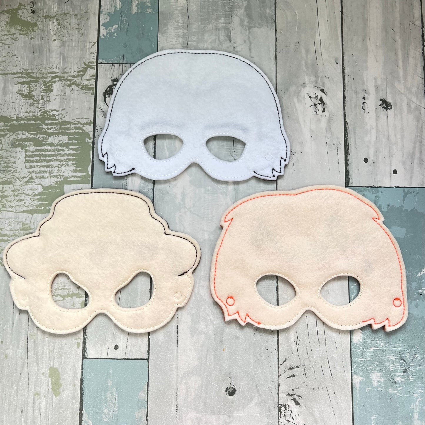 Evil People Felt Play Masks
