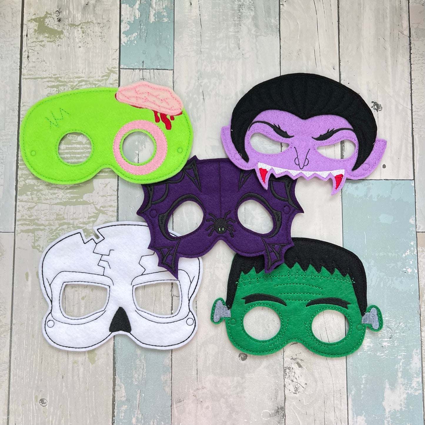Halloween Felt Play Masks