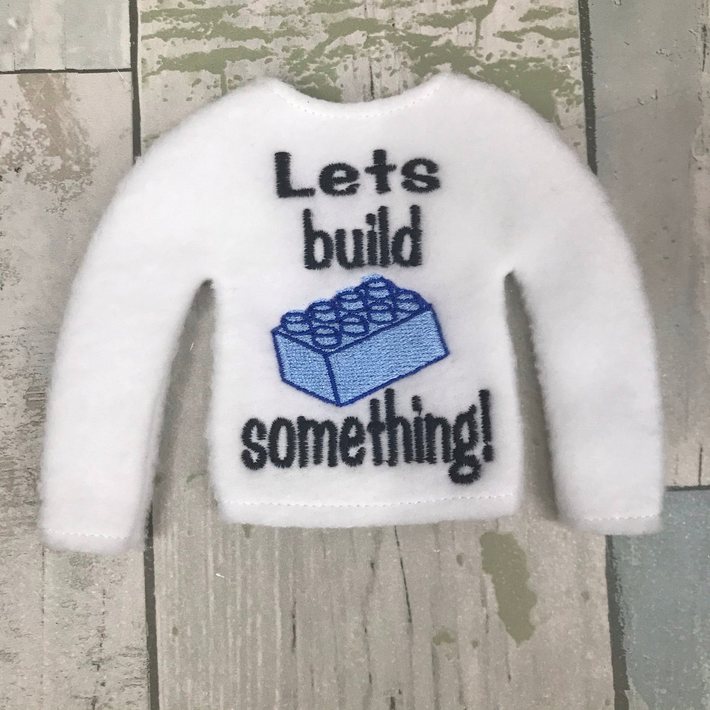 Let's Build Something Elf Sweater