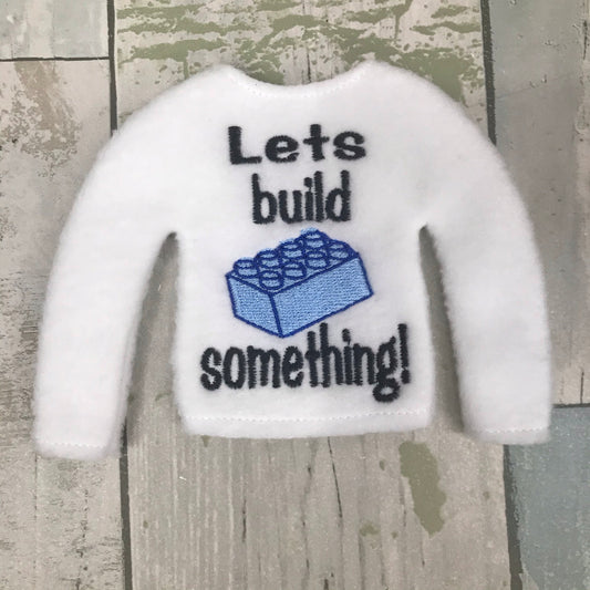 Let's Build Something Elf Sweater