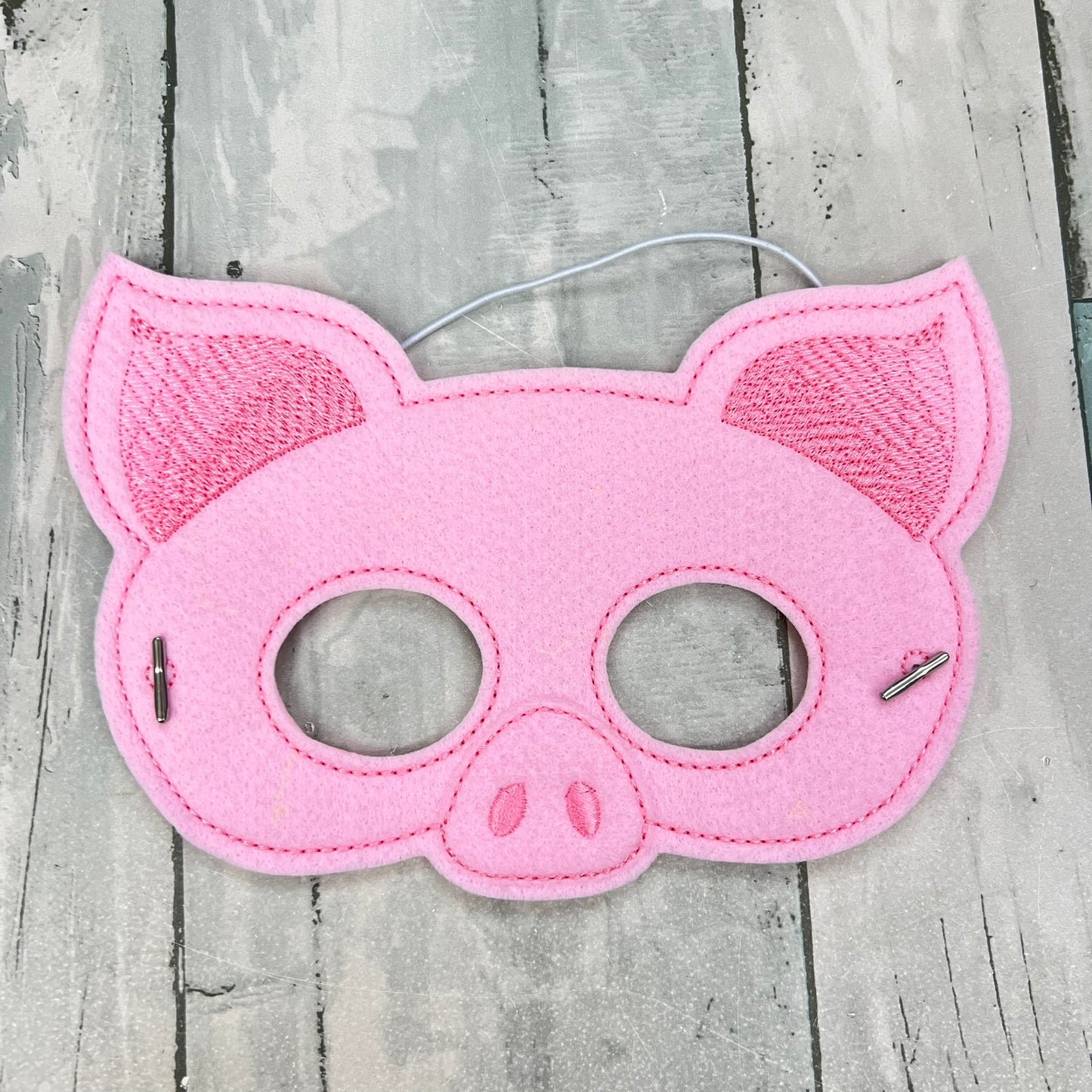 Pig Felt Play Mask