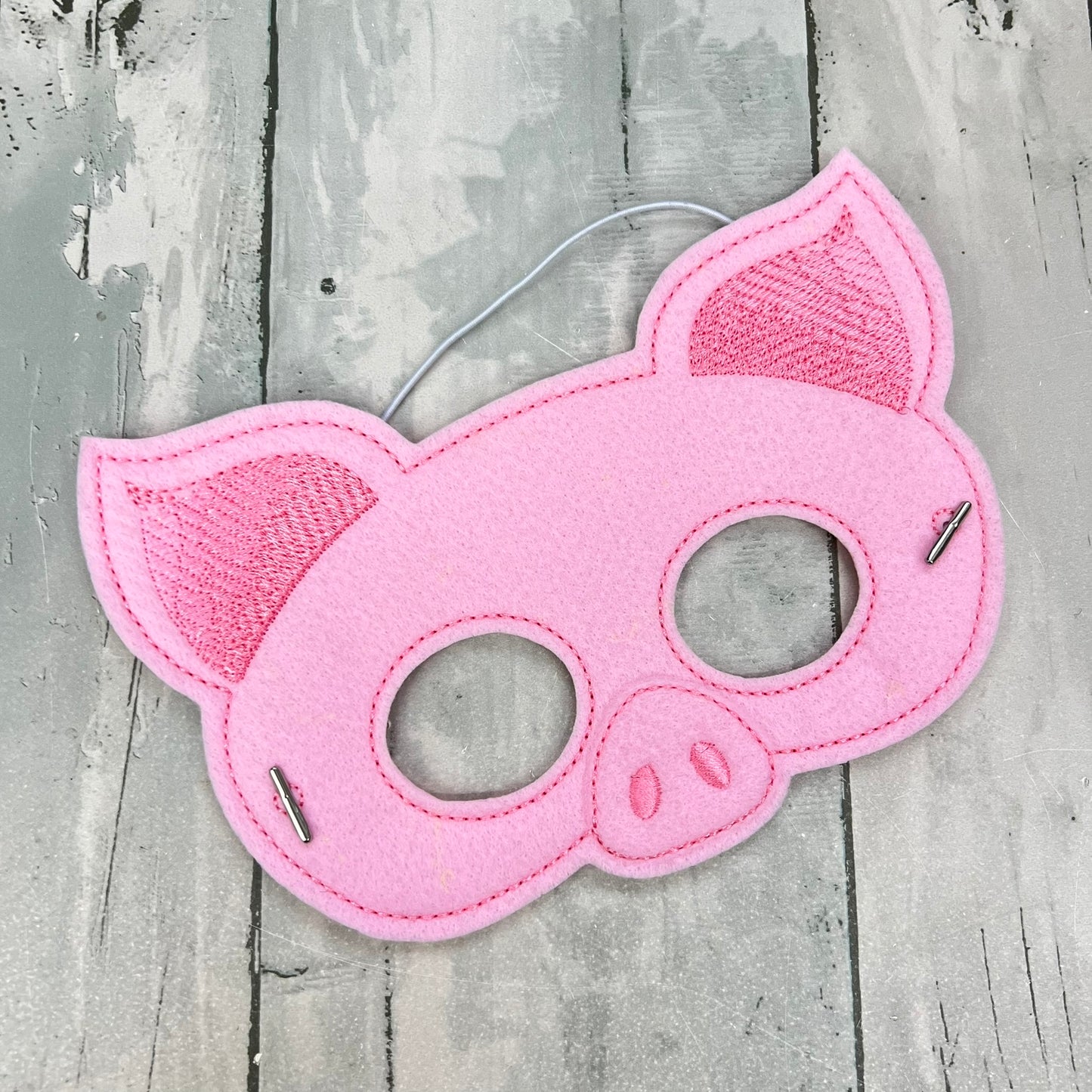 Pig Felt Play Mask
