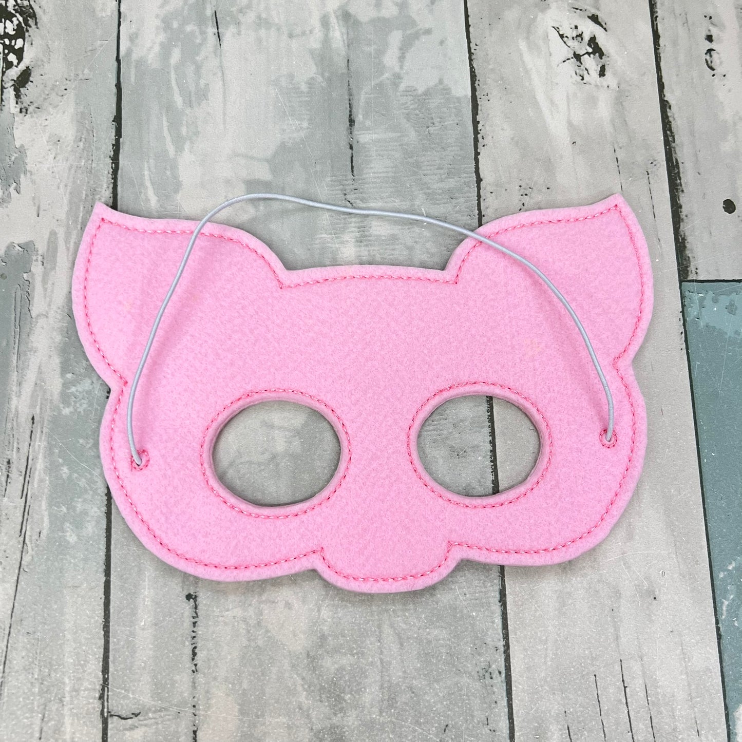 Pig Felt Play Mask