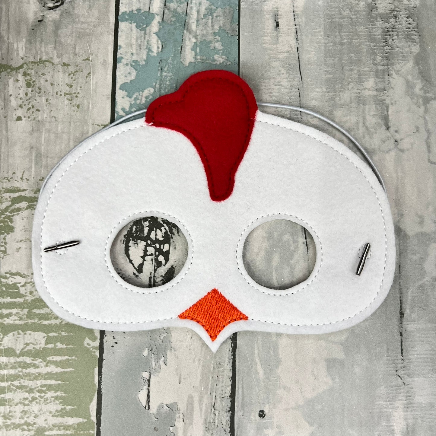 Chicken & Rooster Felt Play Mask
