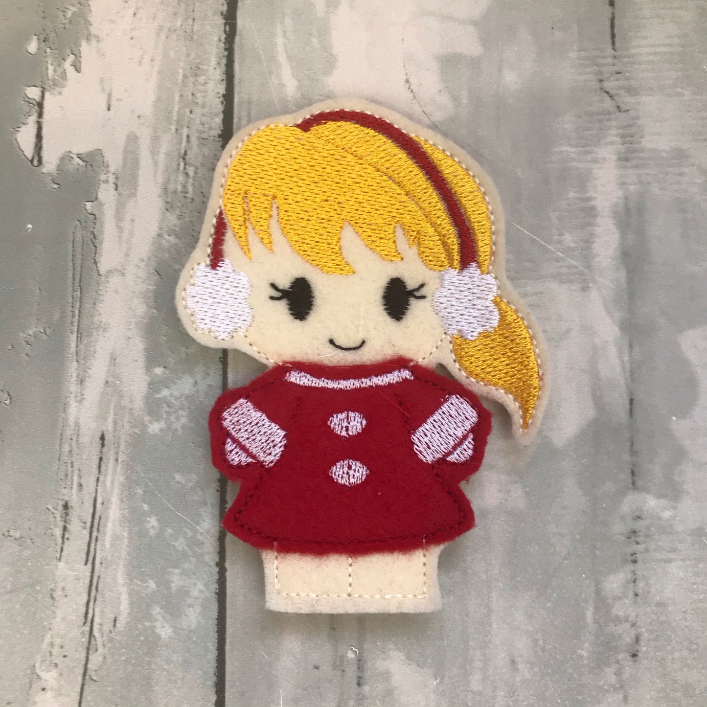 Wintertime Friends Felt Finger Puppets