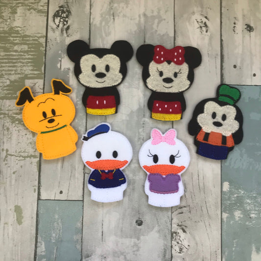 Best Friends Set #3 Finger Puppets