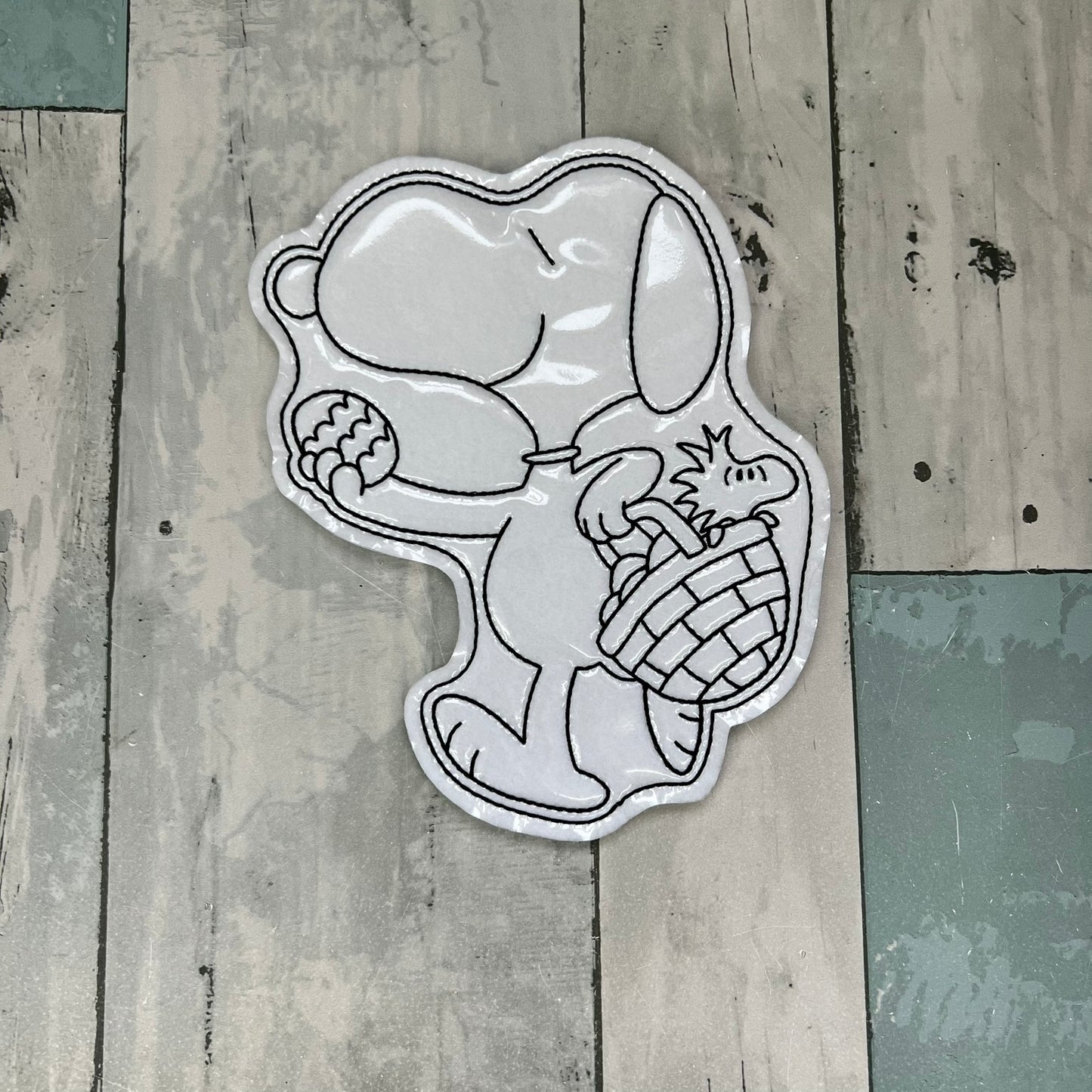 Block Head Colouring Dolls