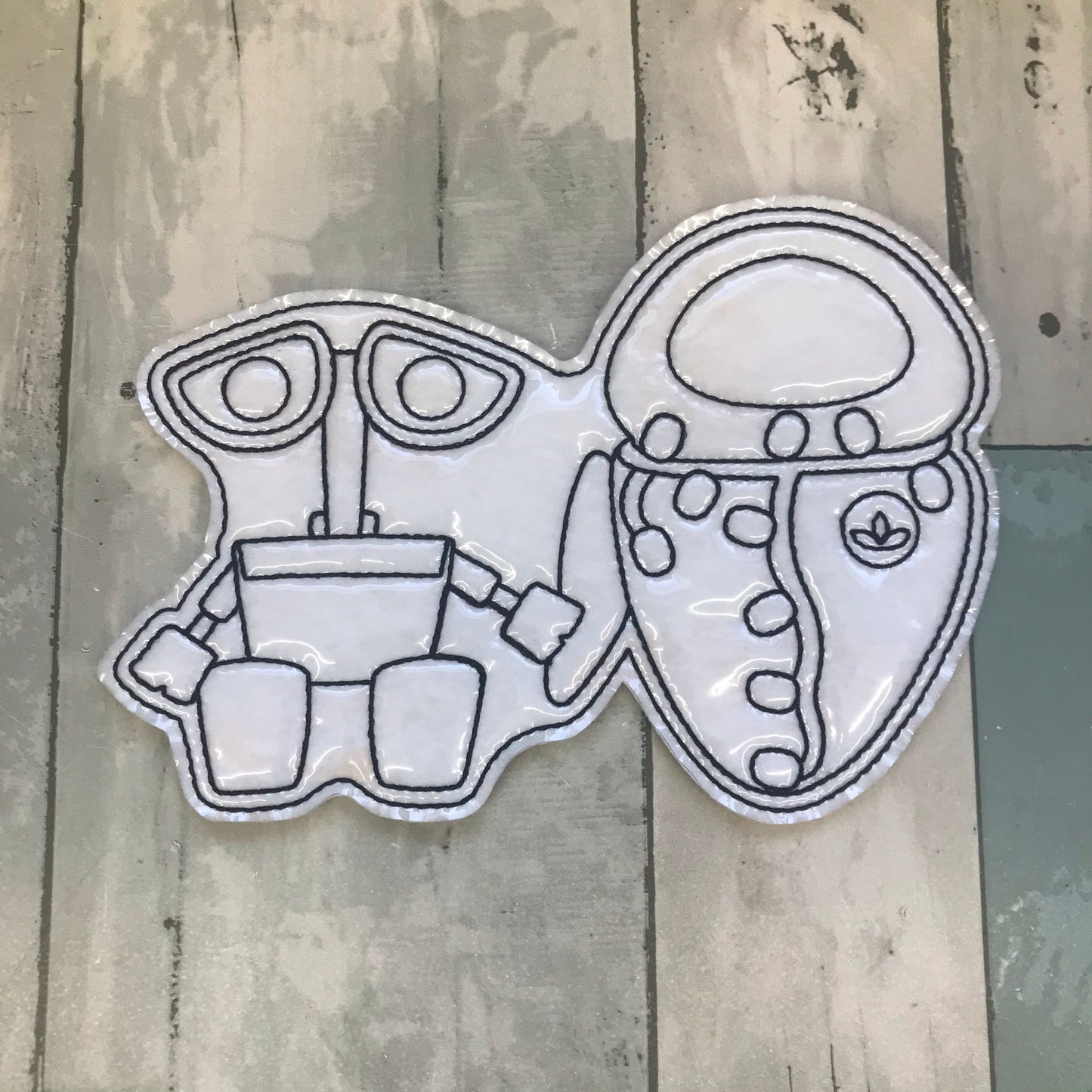 Valentines Story Colouring Dolls