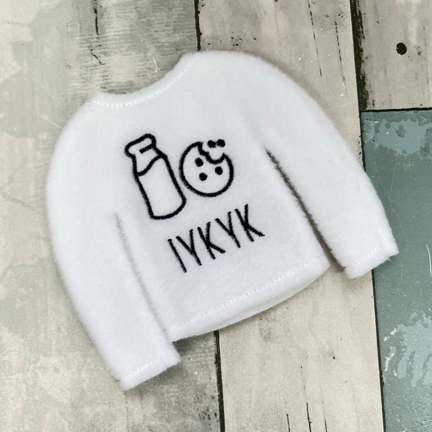Milk & Cookies Elf Sweater