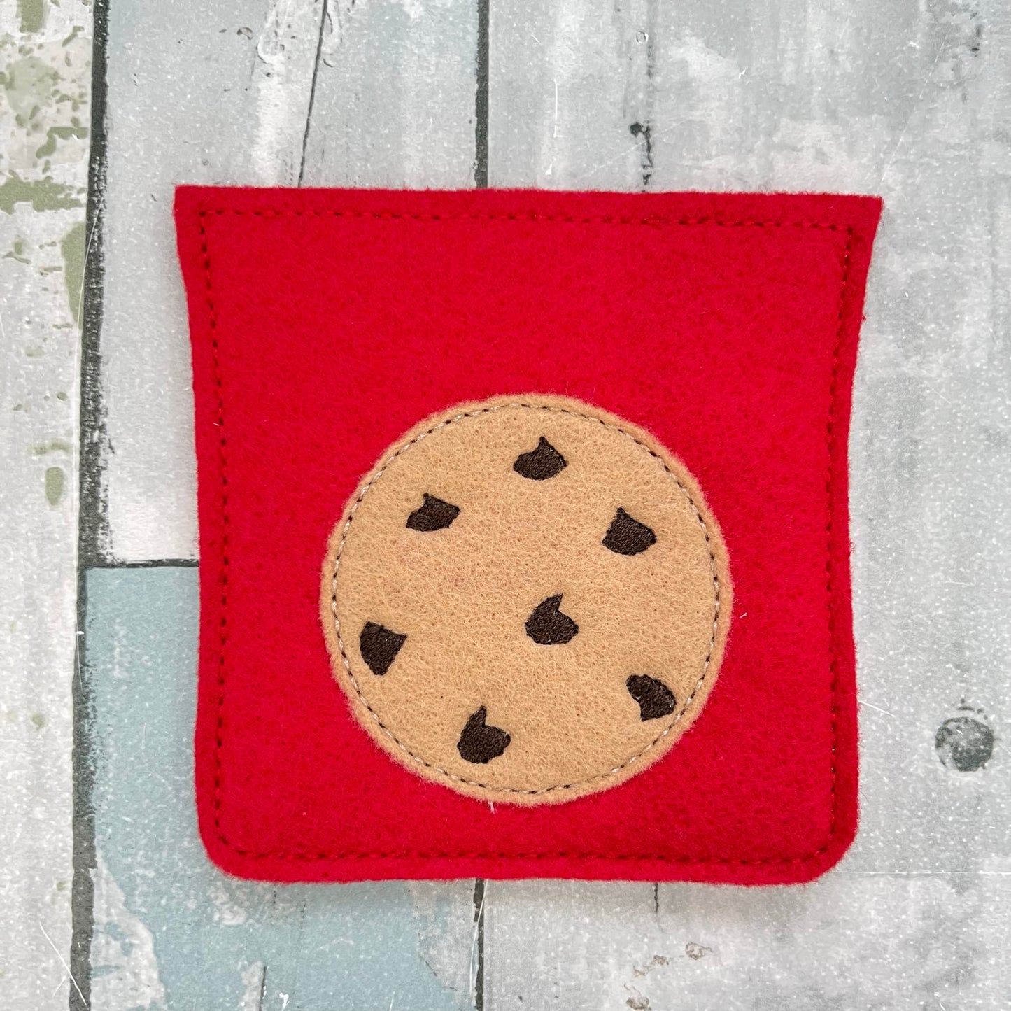 Chocolate Chip Cookies Felt Play Food