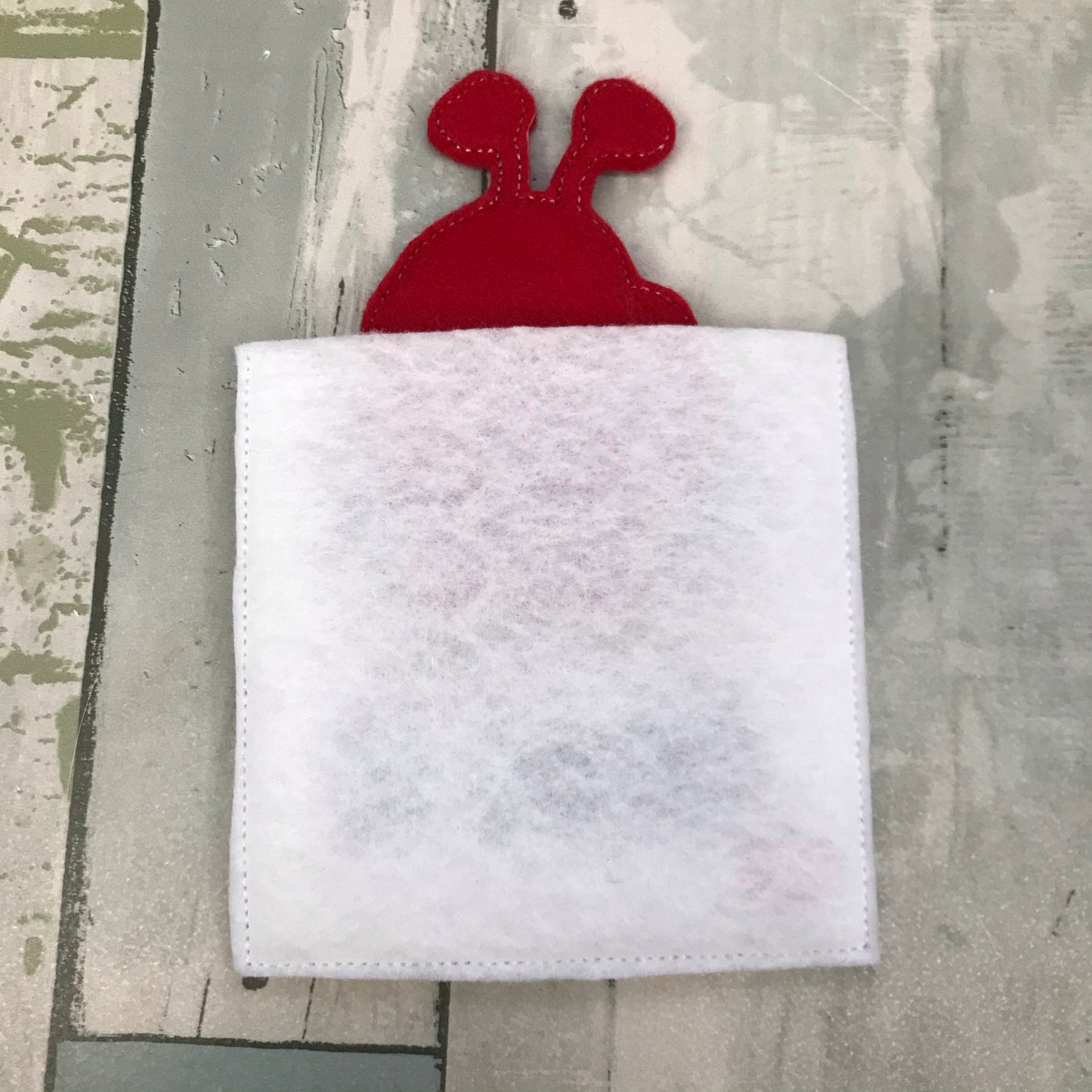 There Is Love Among Us Felt Finger Puppet with Pouch