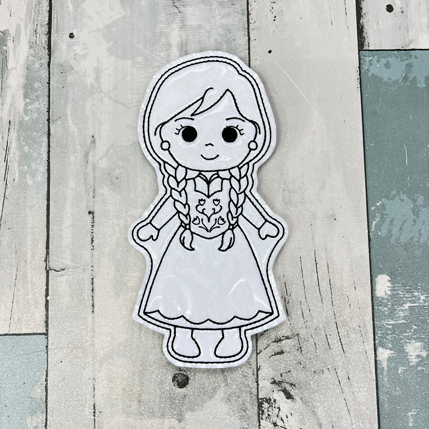 Princess Colouring Dolls, Set #2