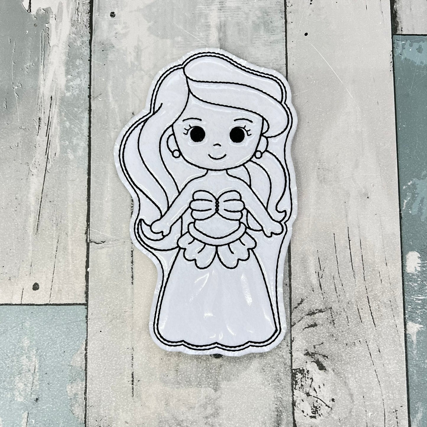 Princess Colouring Dolls, Set #2