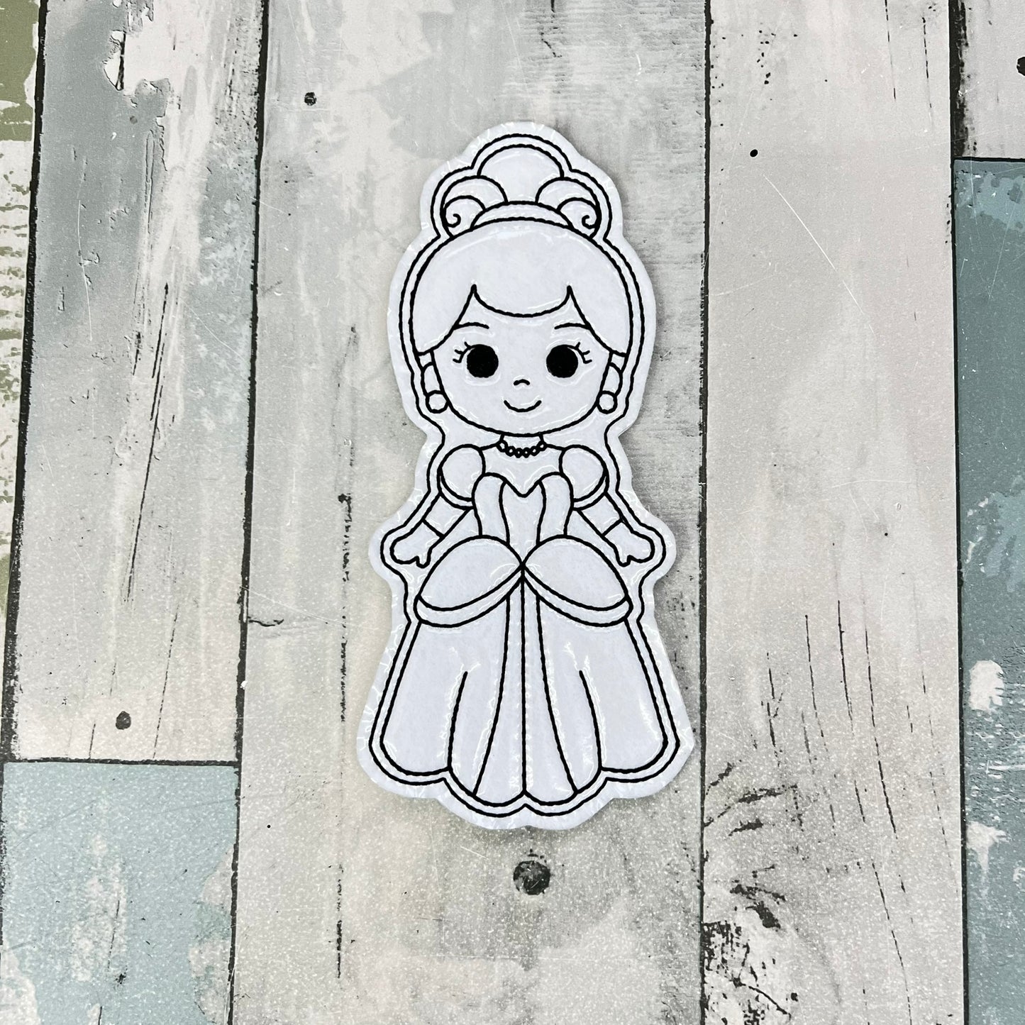 Princess Colouring Dolls, Set #2
